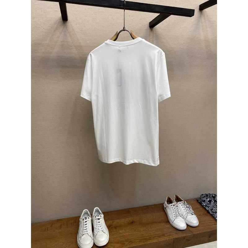 Versace Crystal Starfish Blason T-shirt White