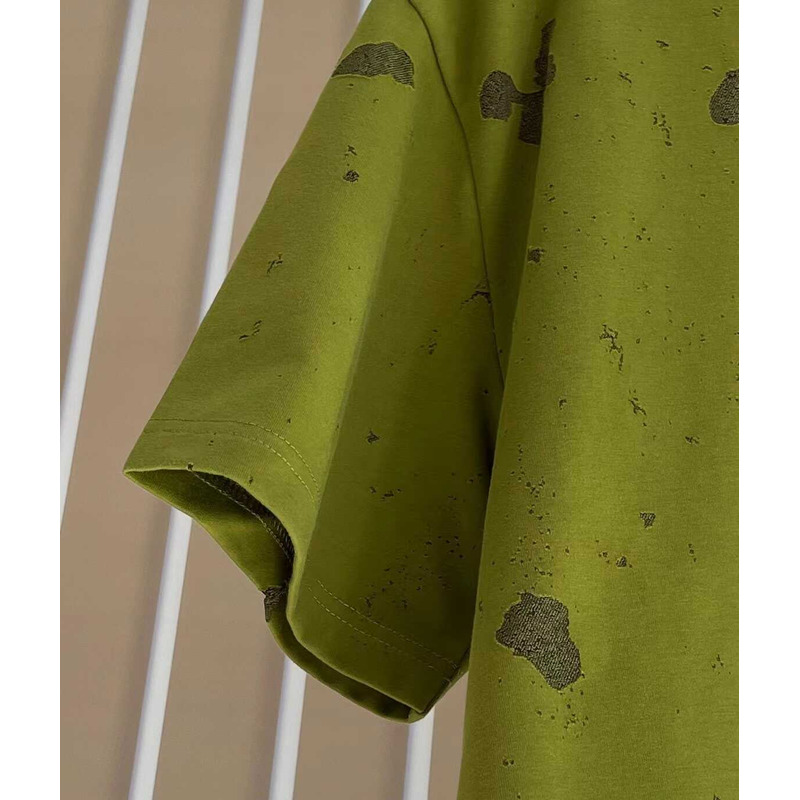 Givenchy Paris Print T-Shirt Dark Green