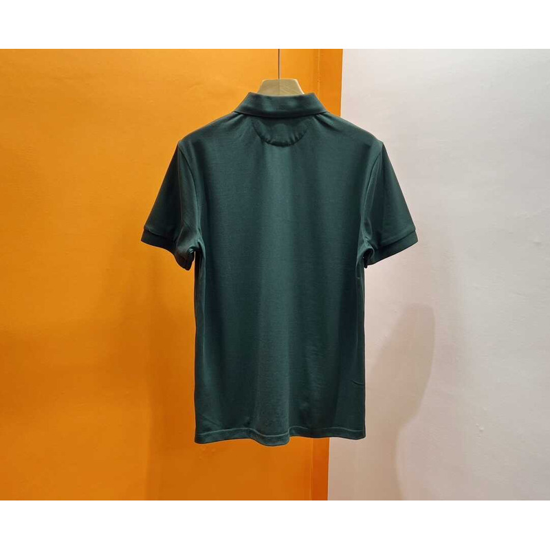 Tom Ford Cotton Polo Shirt Green