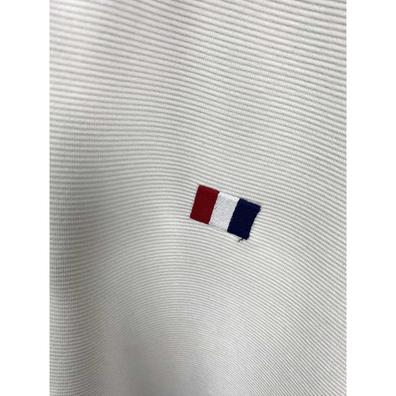 Thom Browne Cotton Polo Shirt White