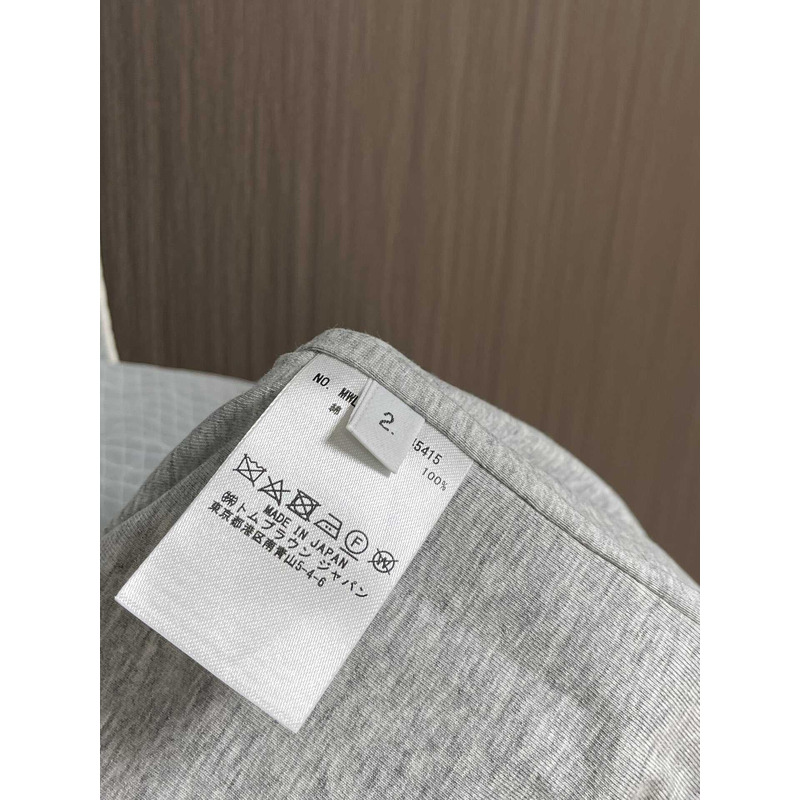 Thom Browne 4-Bar Striped Zipped Ripstop Hooded Gilet Grey