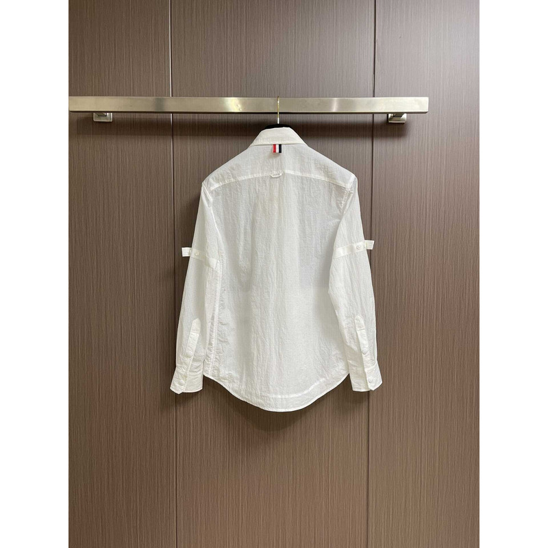 Thom Browne Long Sleeves Shirt White