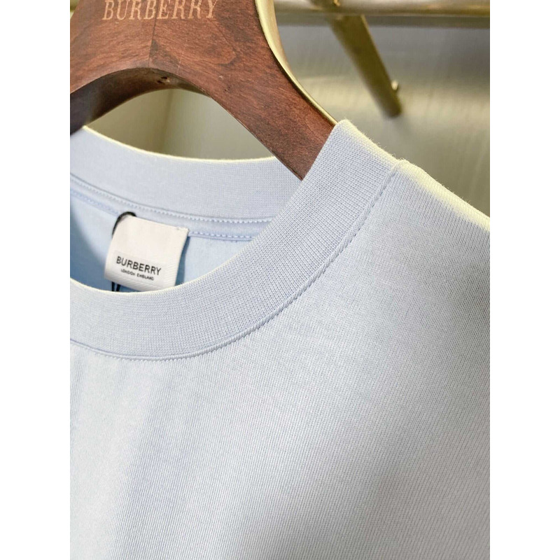 B**rry logo cotton t-shirt blue