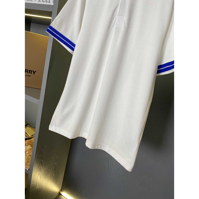 B**rry cotton polo shirt in chalk