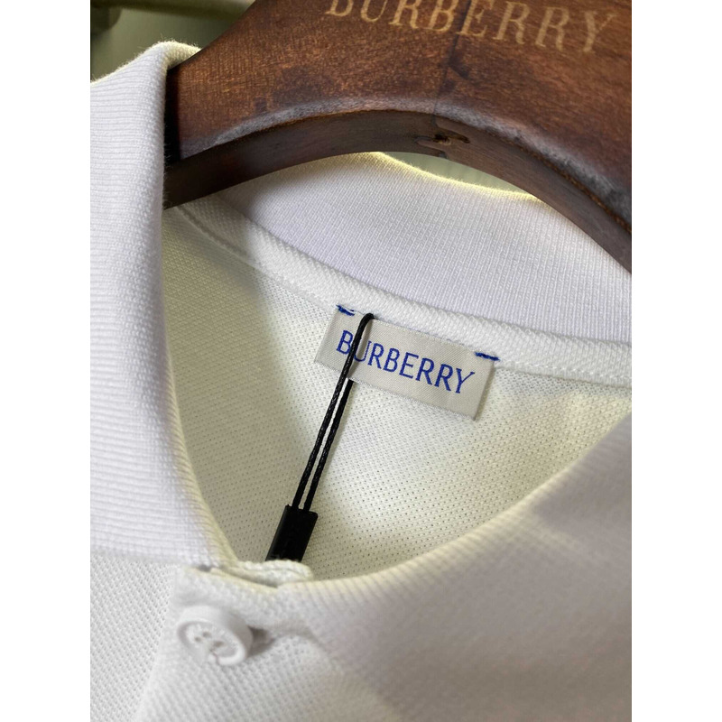 B**rry cotton polo shirt in chalk
