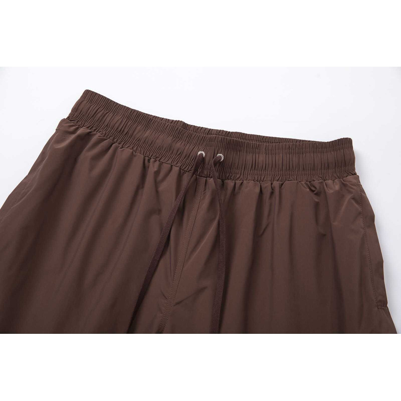 Amiri Printed Logo Shorts Brown