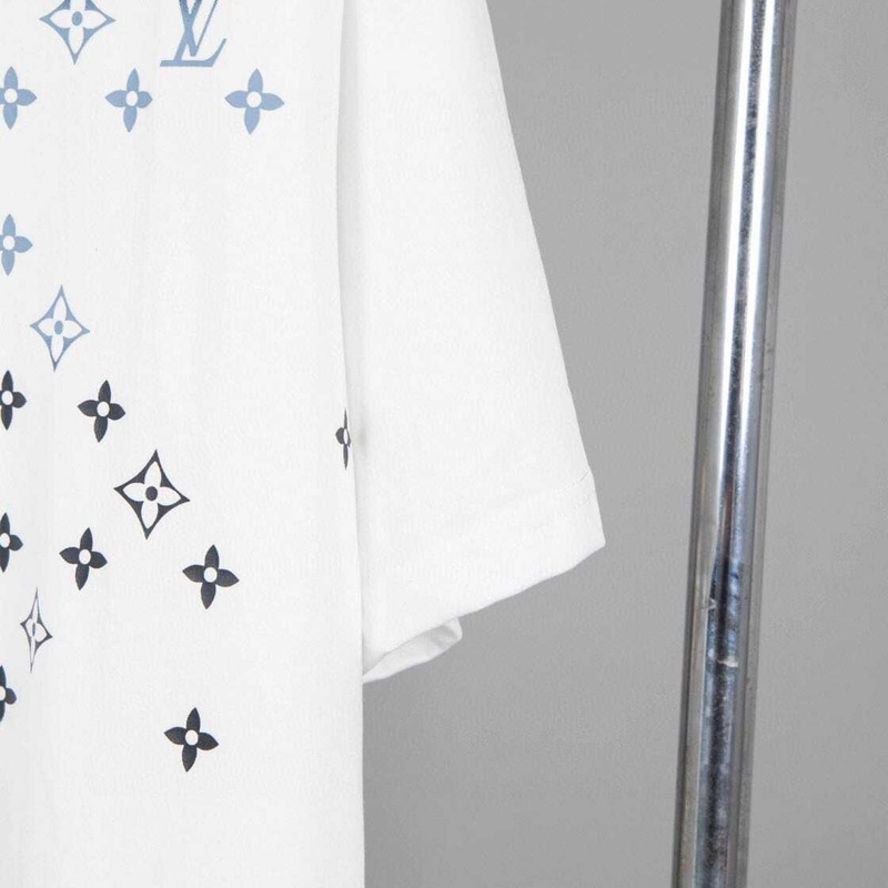 l**is V*t*n monogram t-shirt white