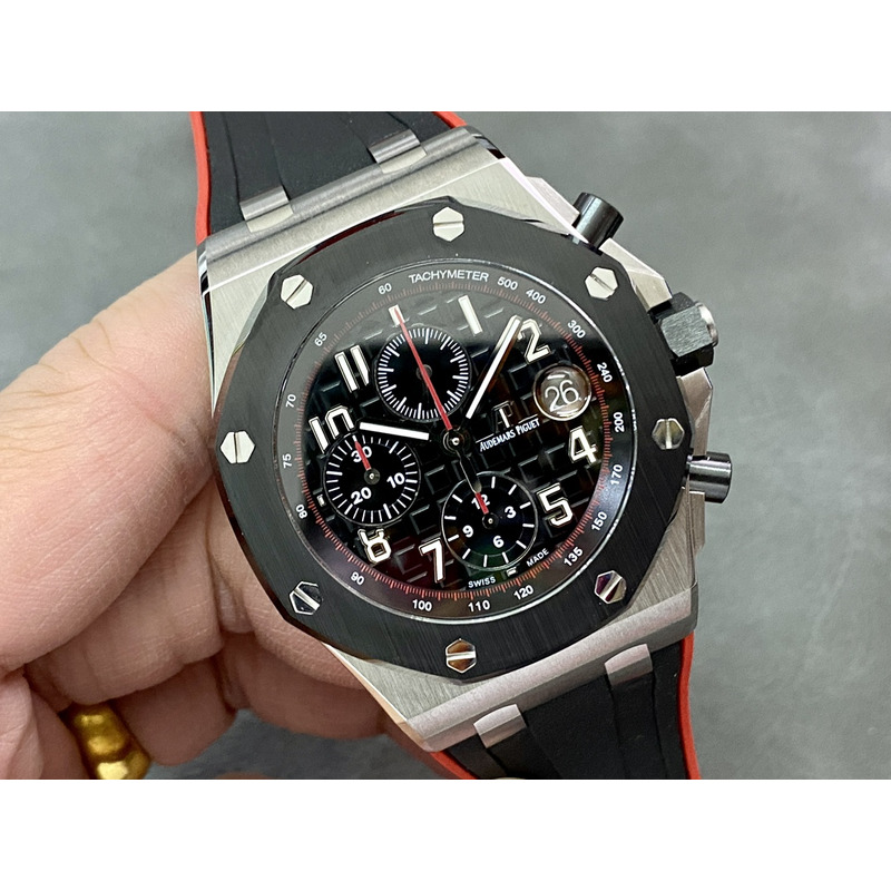 Audemars Piguet Royal Oak Offshore Chronograph Black Red Watches