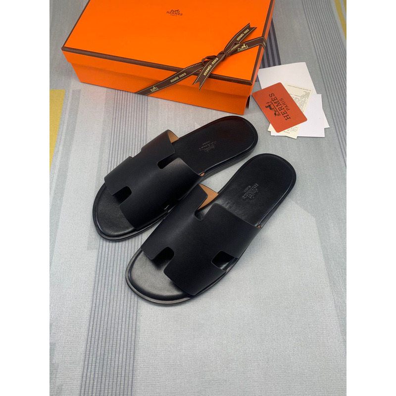 H**mes izmir sandal black