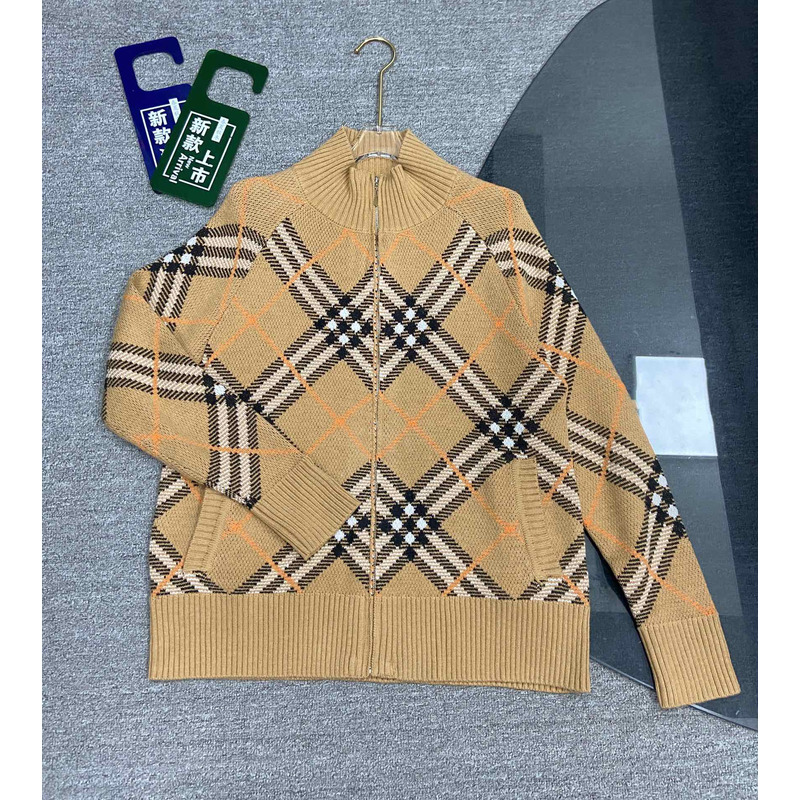 B**rry check wool cashmere blend jacket sand