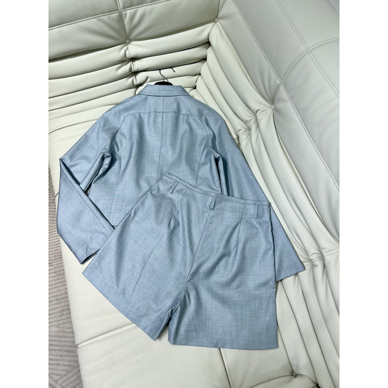D*or cd logo suit in blue