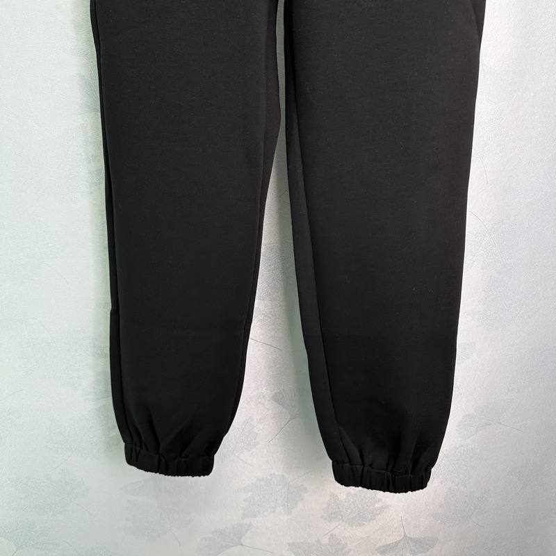 D*or ch**an D*or cd logo hoodie tracksuit in black