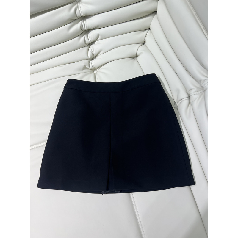 Ce**e cotton coat and skirt black