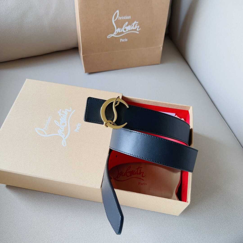 Hristian Leather Belt Red And Black