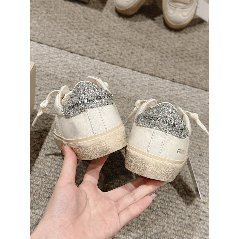 GGDB Soul Star Leather Low Top Sneaker White