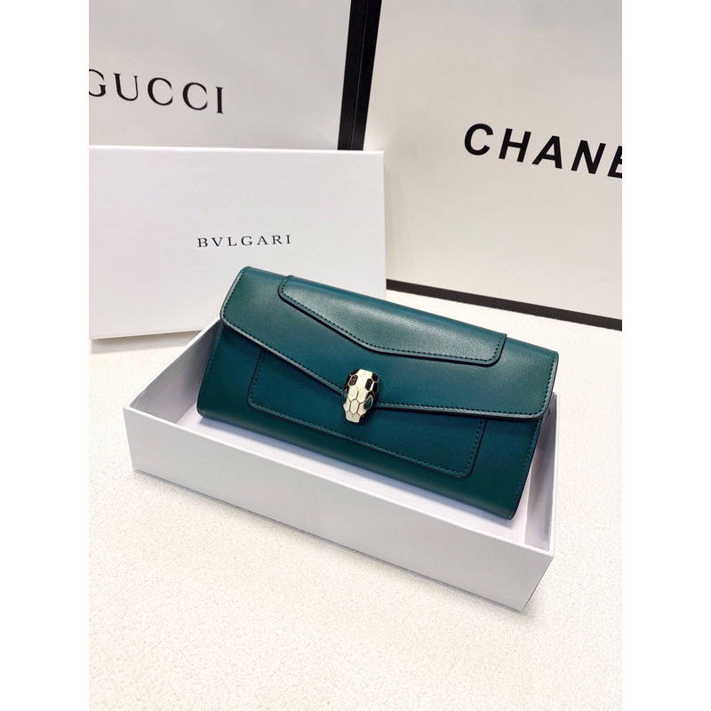 B*l*ai serpenti forever wallets green
