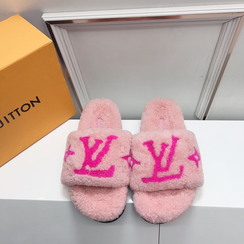 l**is V*t*n paseo flat comfort mules pink