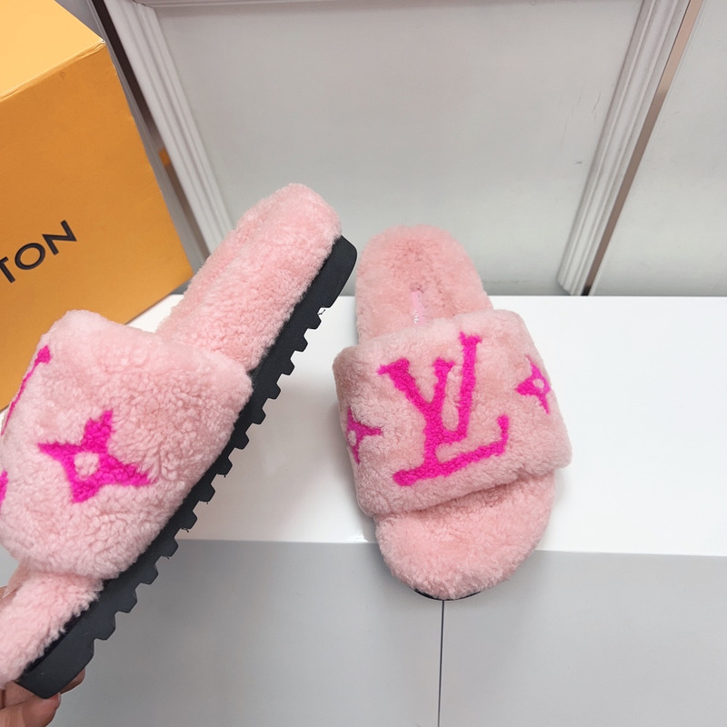 l**is V*t*n paseo flat comfort mules pink