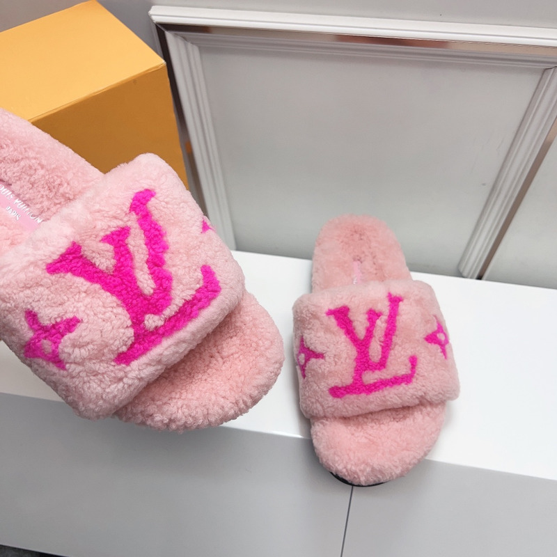 l**is V*t*n paseo flat comfort mules pink