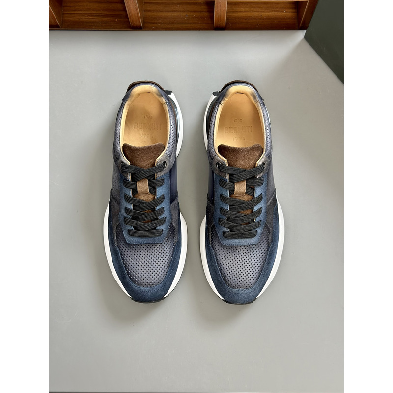 Berluti Astir Athletic Sneaker Blue