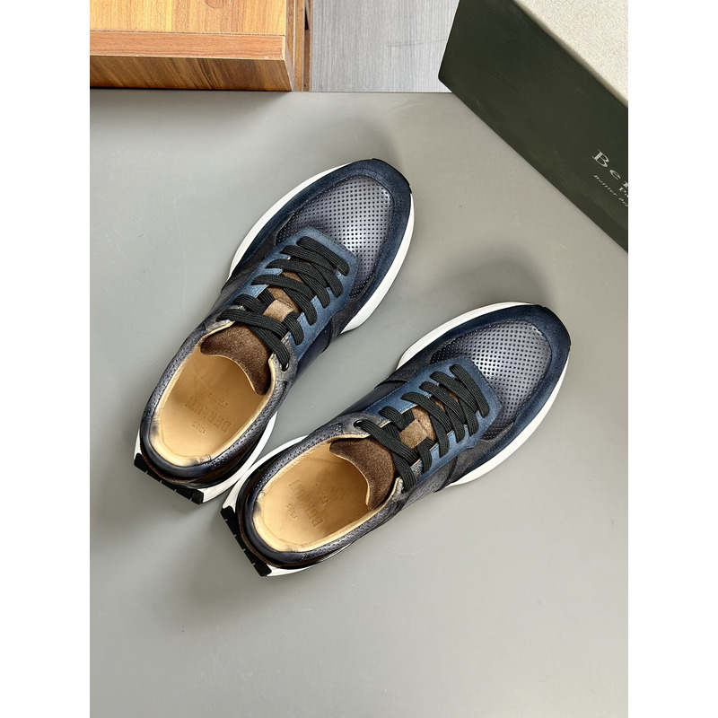 Berluti Astir Athletic Sneaker Blue