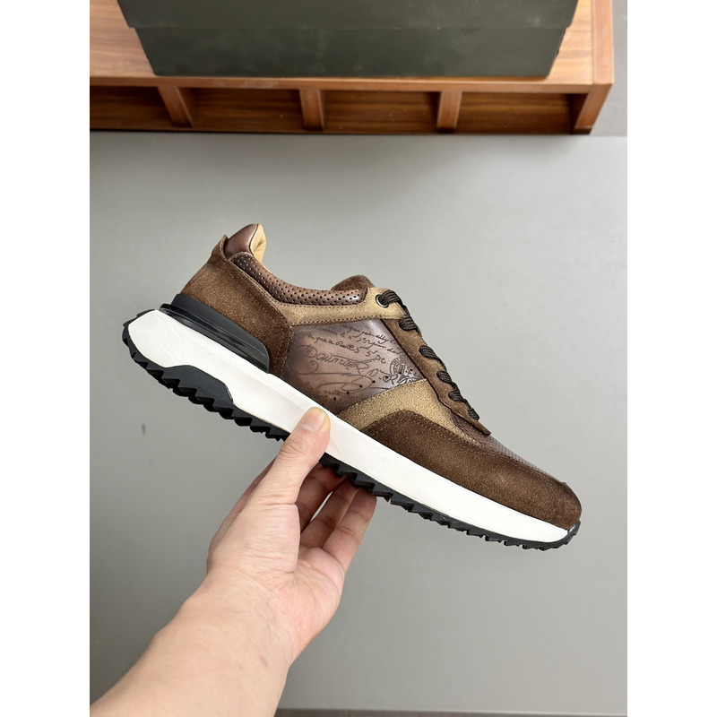Berluti Astir Athletic Sneaker Brown