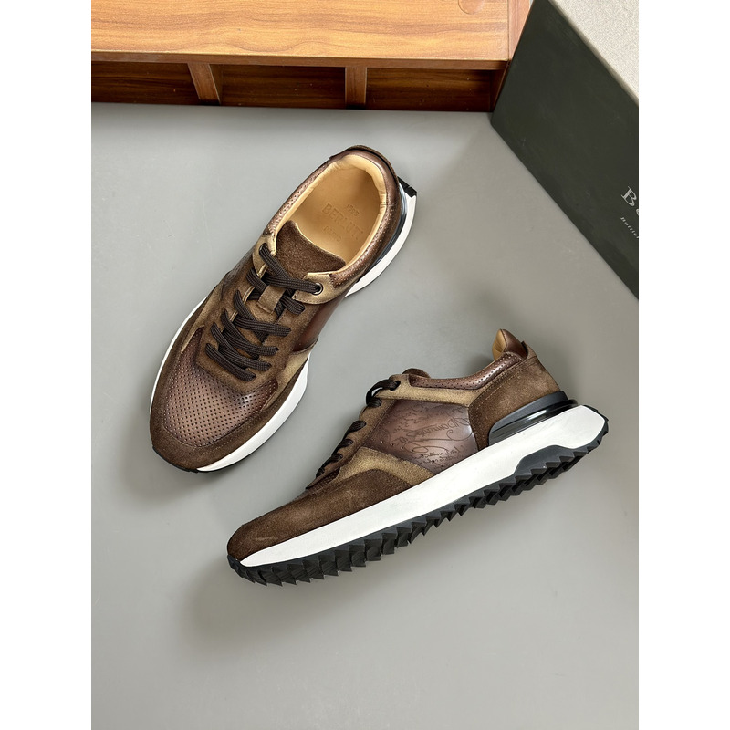 Berluti Astir Athletic Sneaker Brown