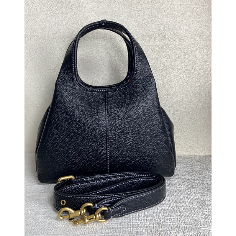 Coach Lana Polished Pebble Leather Shoulder Bag