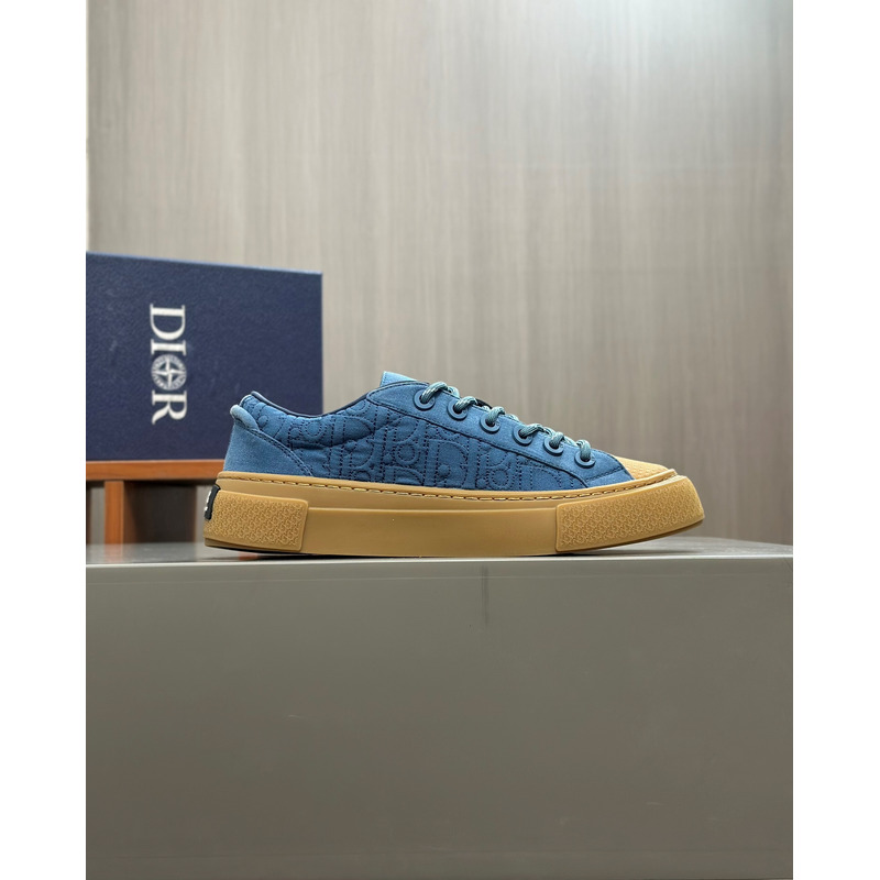 D*or and stone island b33 sneaker blue and brown