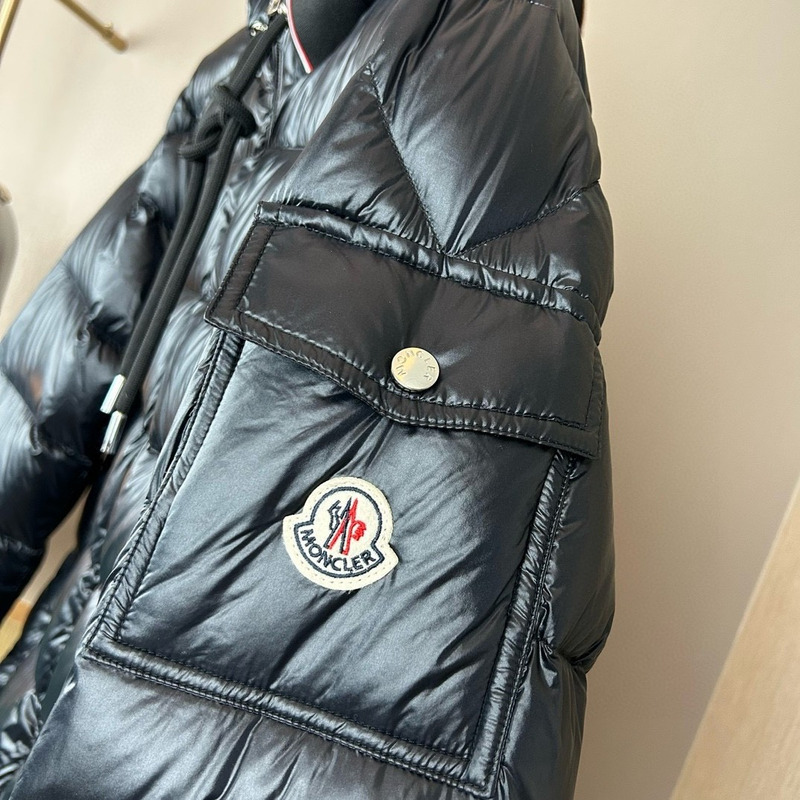 Moncler Maya Down Jacket Black