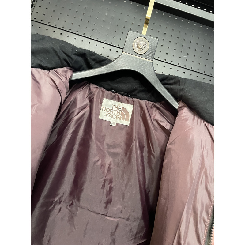 the n0*h F**e trench coat jacket dark red