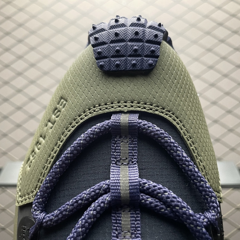 Moncler Trailgrip Lite2 Logo Print Ripstop And Rubber Sneakers Dark Blue