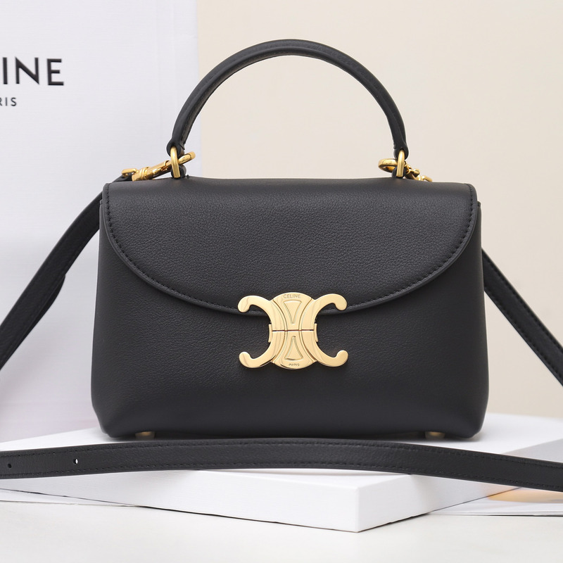 ce**e teen ning bag in S*pple calfskin black