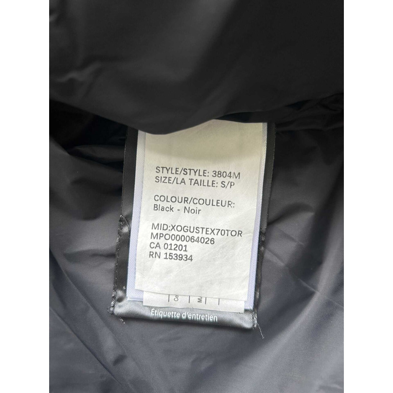 Can*a Go*e macmillan parka in black