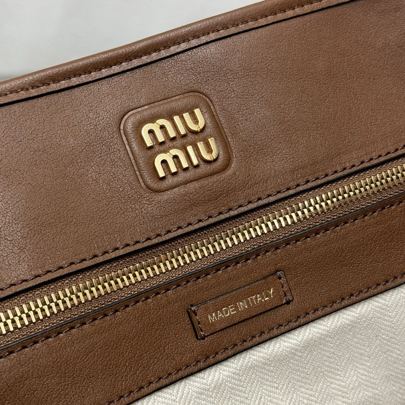 Miu Miu Aventure Nappa Leather Bag