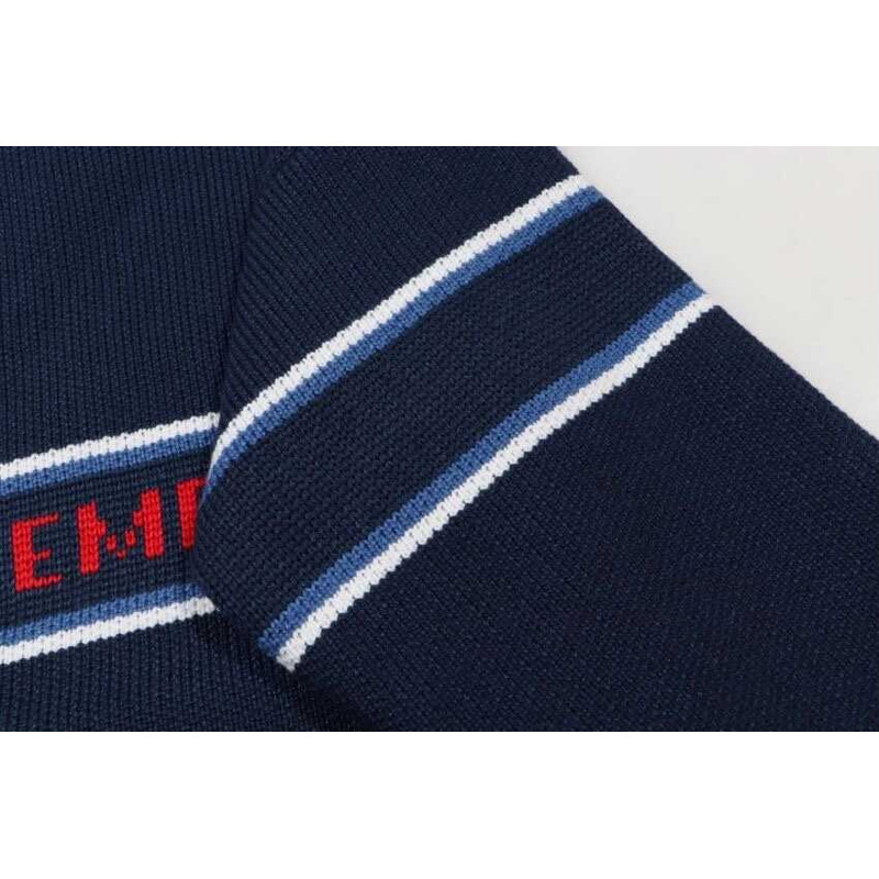 S*p*e S*p*e chest stripe sweater navy