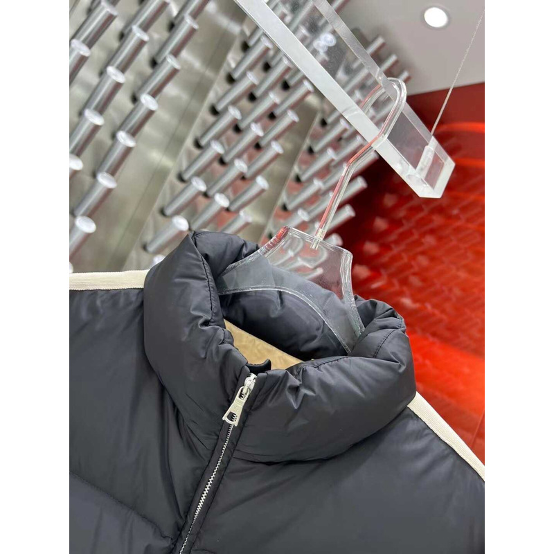Moncler &  Palm Angels Rodman Quilted Tech-Jersey Down Jacket Black