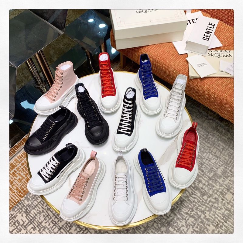 Alexander McQueen Tread Slick Platform Sneakers