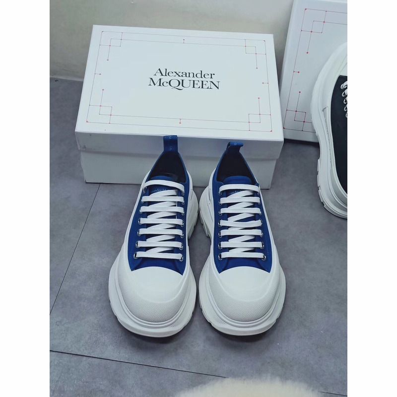 Alexander McQueen Tread Slick Platform Low Sneakers