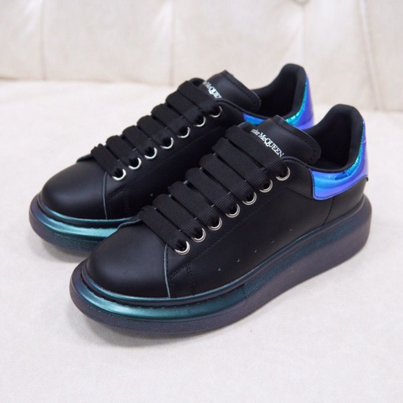 Alexander McQueen Air Platform Leather Sneakers