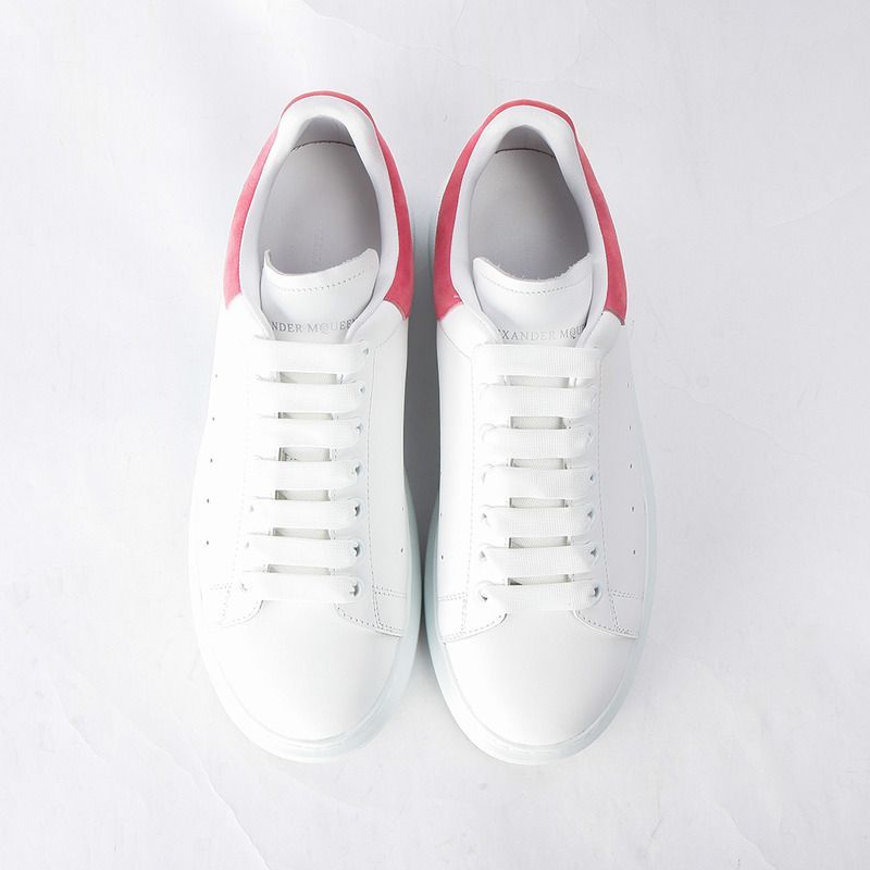 Alexander McQueen Sneaker(Suede Cerise Red Back)