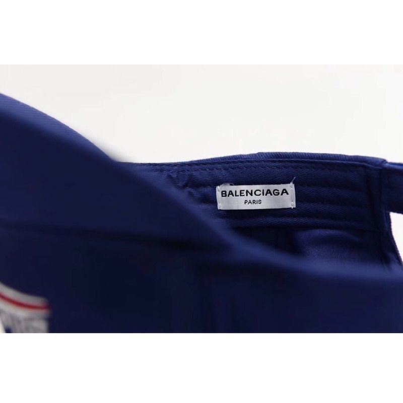 Ba*len*cia*ga logo printed baseball cap