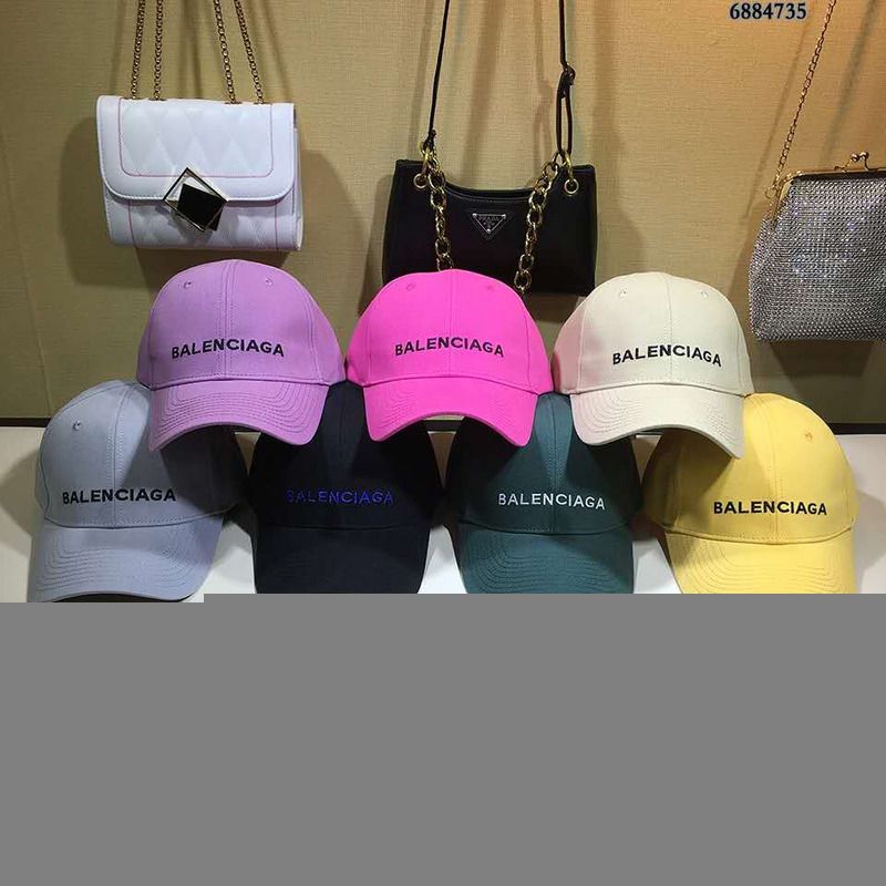 Ba*len*cia*ga baseball cap with embroidered logo