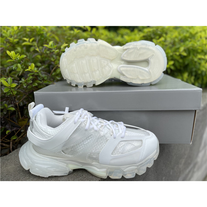 Ba*len*cia*ga 3.0 cream sneakers men women