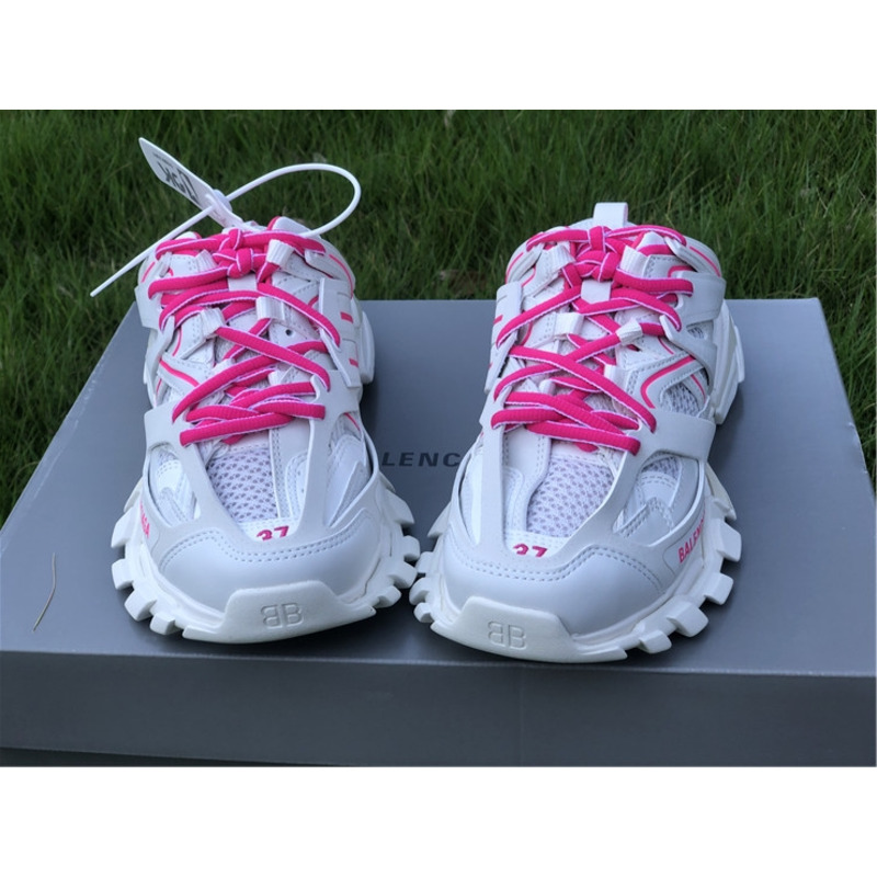 Ba*len*cia*ga 3.0 white powder slippers men women