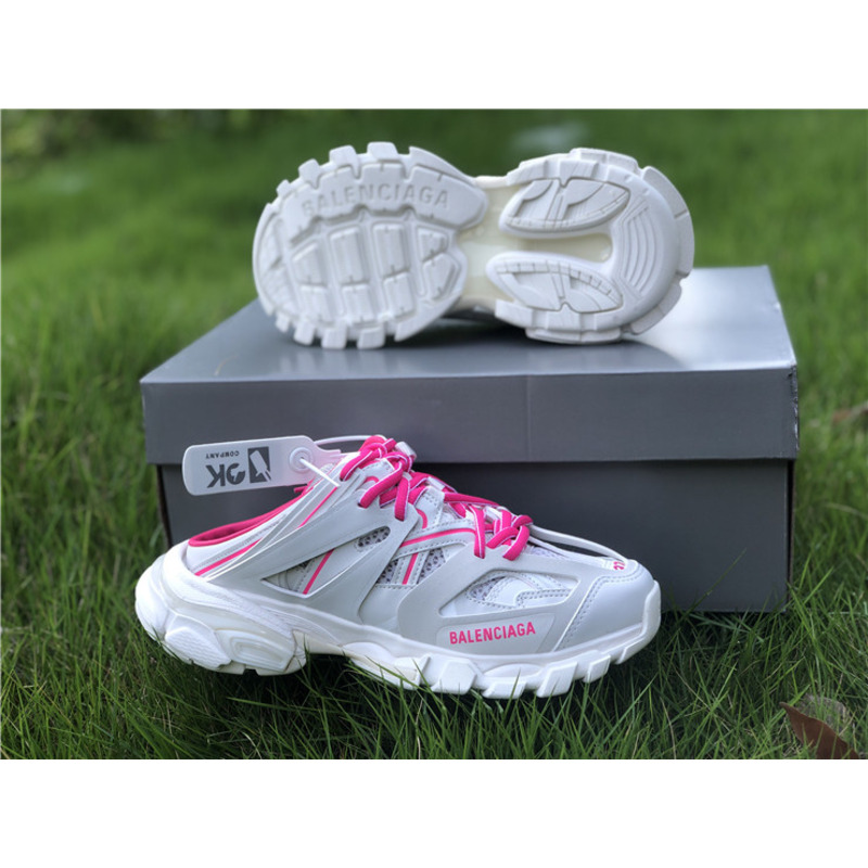Ba*len*cia*ga 3.0 white powder slippers men women