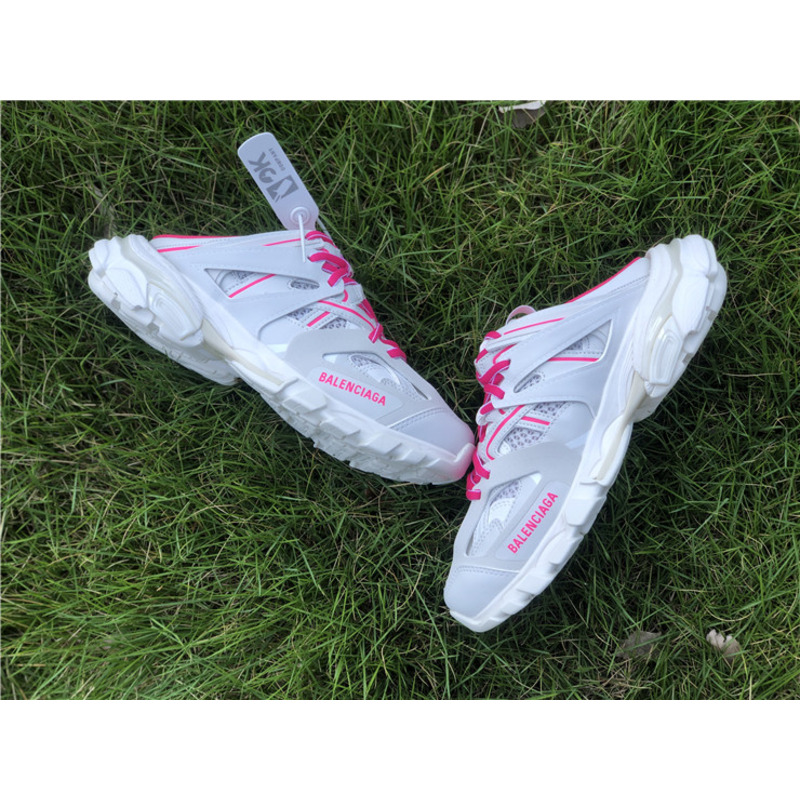 Ba*len*cia*ga 3.0 white powder slippers men women