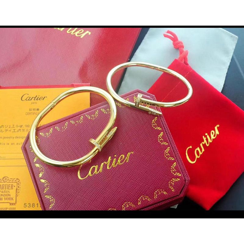 cartier juste un clou Di*m*nd bracelets gold