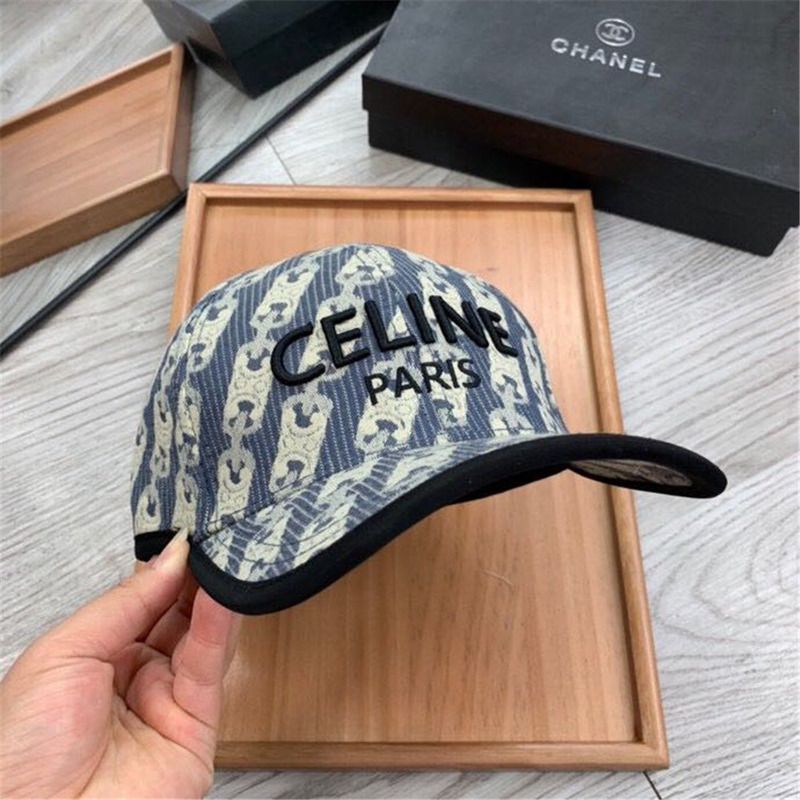 Ce**e logo print baseball hat/cap