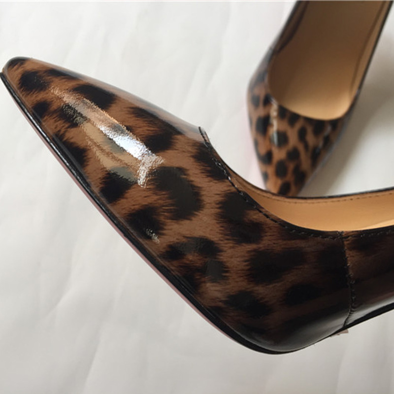 made to order!!! ch**an louboutin S*per perfect leopard print leather heel made to order
